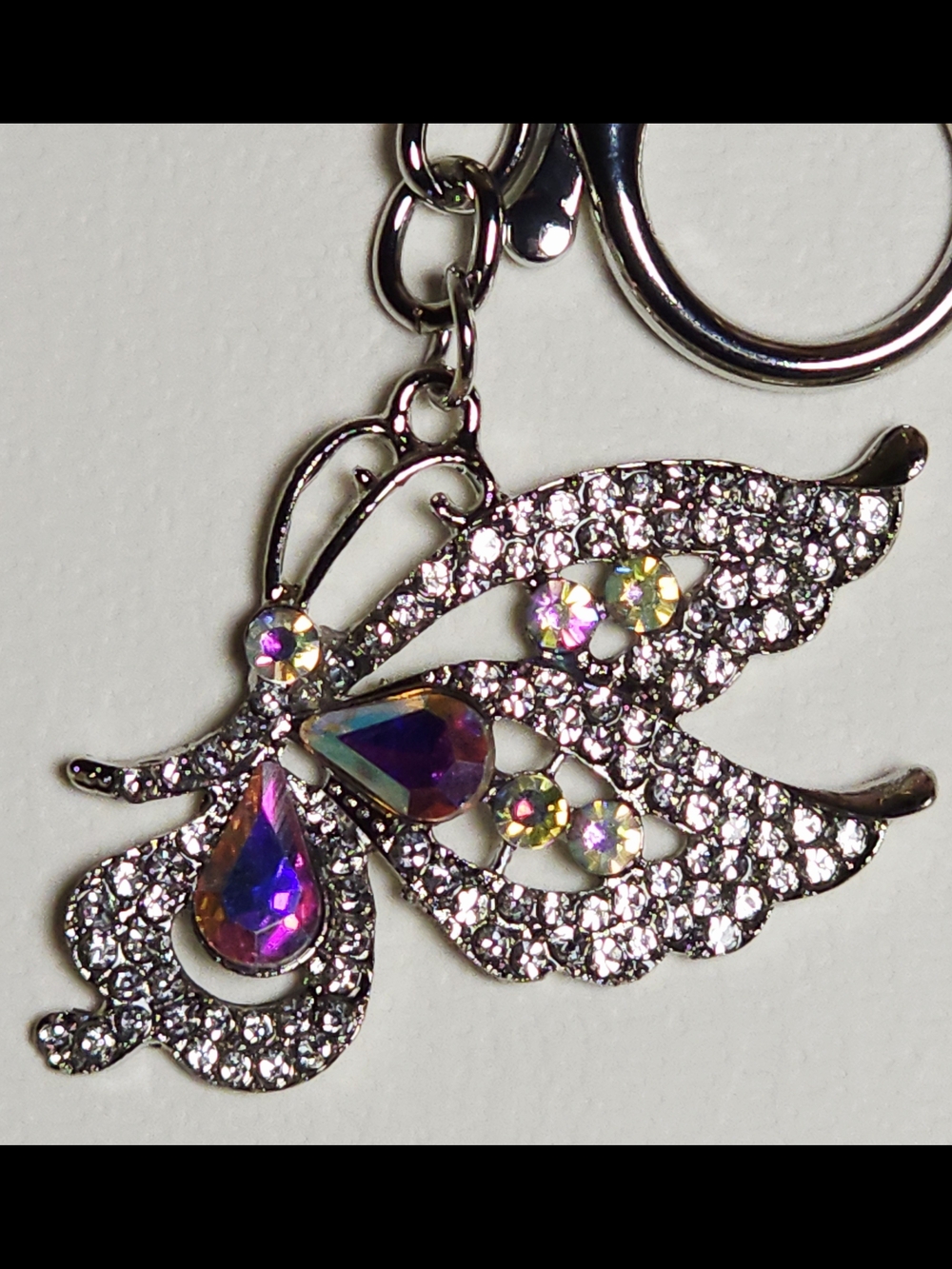 🌟 NWT Crystal Rhinestone Bag Charm & Keychain — Pick Your Style! 🌟 - Picture 6 of 10